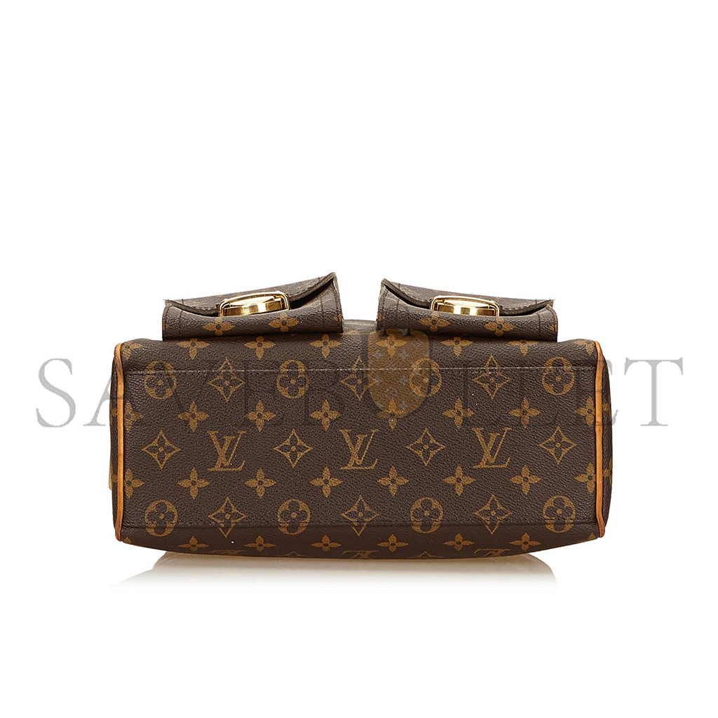 LOUIS VUITTON MONOGRAM MANHATTAN PM M40026 (30*20*12cm)